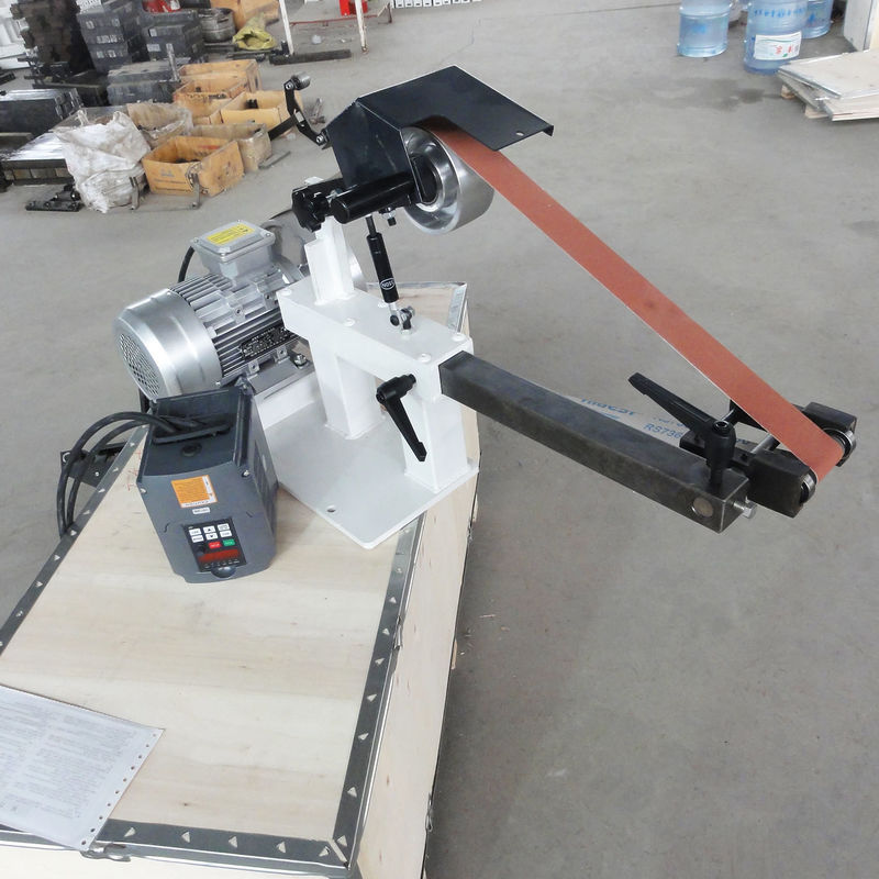 Fácil de operar Sander de cinto para madeira e metal 1800-2100 * 50 mm Dimensões do cinto abrasivo