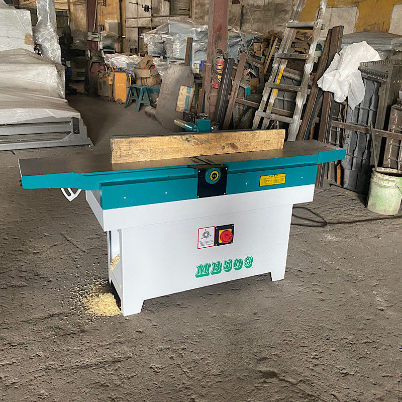 Planador de superfície de madeira manual portátil Máquina de madeira 300 KG Peso 4 mm Max.Automatização da profundidade de planeamento