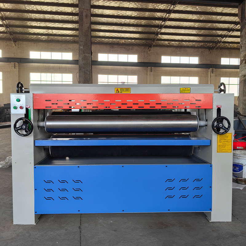 2.2kW Potência Rolamento de espalhamento duplo de cola para máquina de espalhamento de cola de madeira contraplacada de 1300 mm