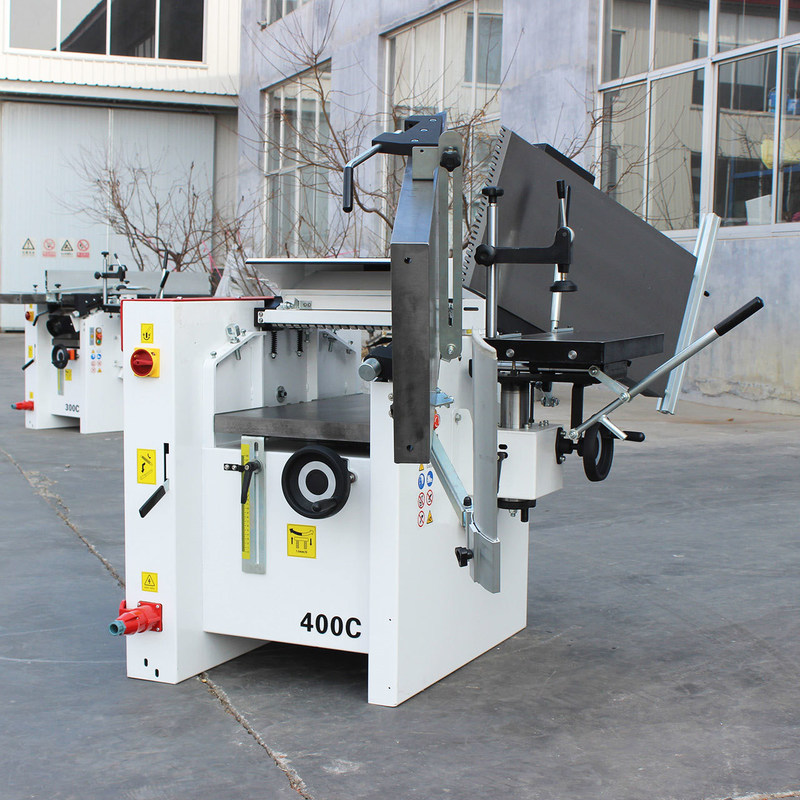 3 em 1 máquina de trabalho de madeira planador espessador e morticador com motor de 3 fases 0-3