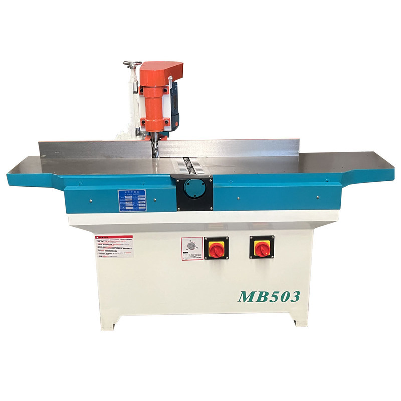 Máquina de planeamento de madeira profissional de 6 lâminas para superfície de placa de MDF MB503 Planador de espessura