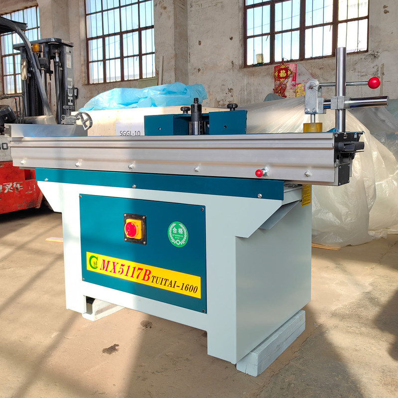 Moldeador de fuso de carpintaria com mesa deslizante e plataforma de 1600*780mm Peso 370KG
