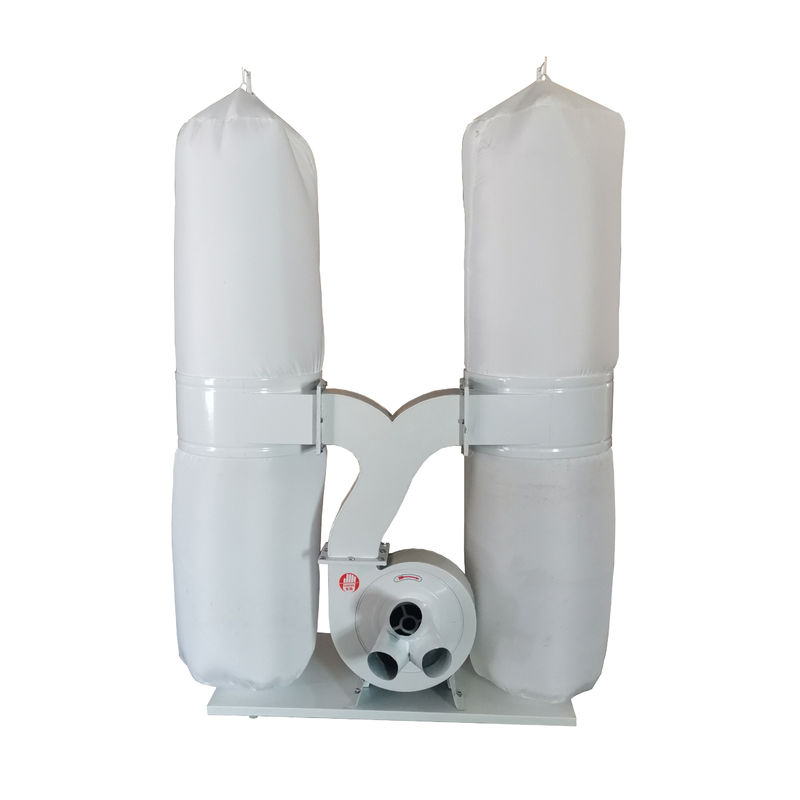 Extractor de poeira industrial de carpintaria com 3150m3/h de fluxo de ar e 3*100mm de diâmetro de entrada