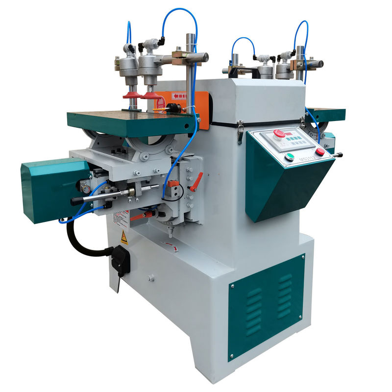 Máquinas para trabalhos de madeira MS3112 Máquina de dobragem de duas extremidades com saída horizontal oblíqua do tensão
